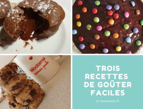 3 recettes de goûters faciles pour les enfants