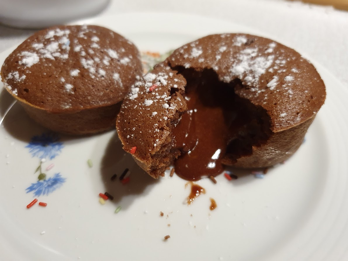 Recette de fondants au chocolat