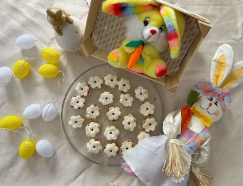 Sablés fleurs à la confiture pour le goûter de Pâques